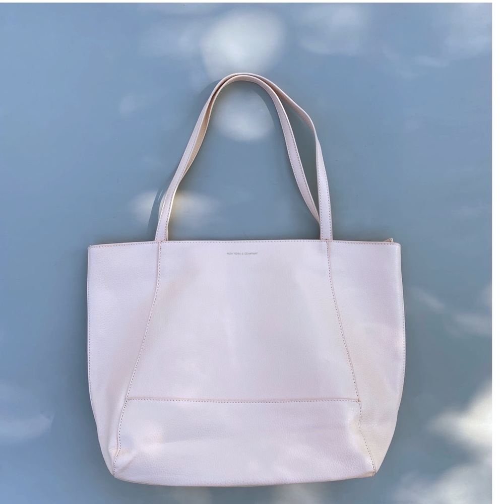 New York & Company Blush Pink Tote